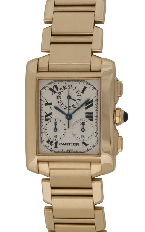 cartier tank francaise ladies ebay|cartier tank francaise chrono.